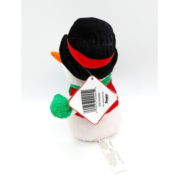 Sears SNOWBALL 8" Snowman Beanbag Plush Toy 2008 Collectible - Picture 2 of 5